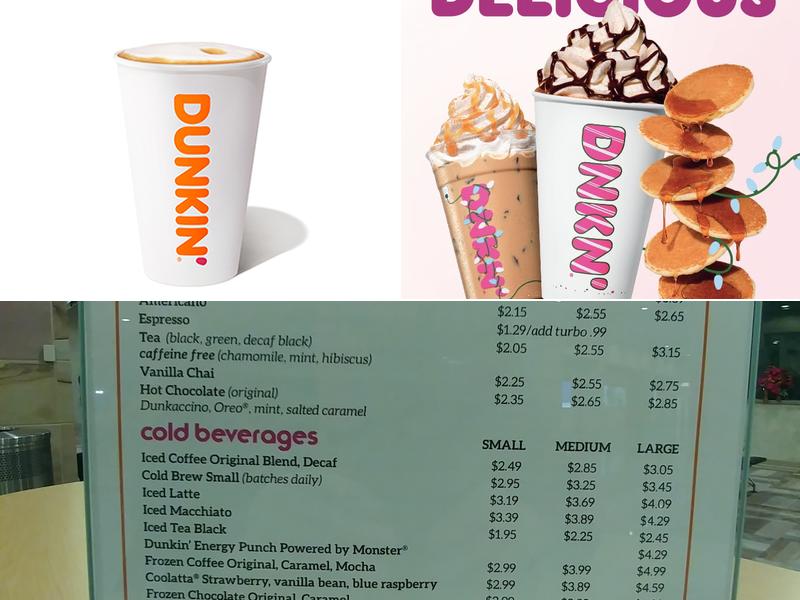Dunkin' Menu