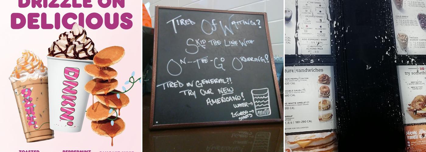Dunkin' Menu