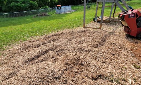 Kevins stump grinding 1704 Fiddler Creek Rd, Bedford Virginia 24523