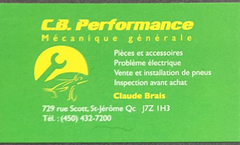 cbperformance Mécanique st-jerome