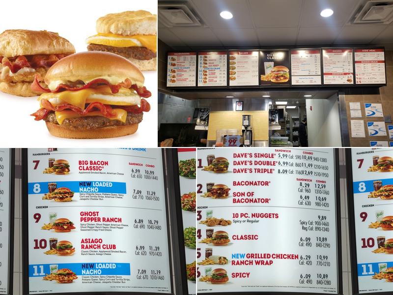 Wendy's Menu
