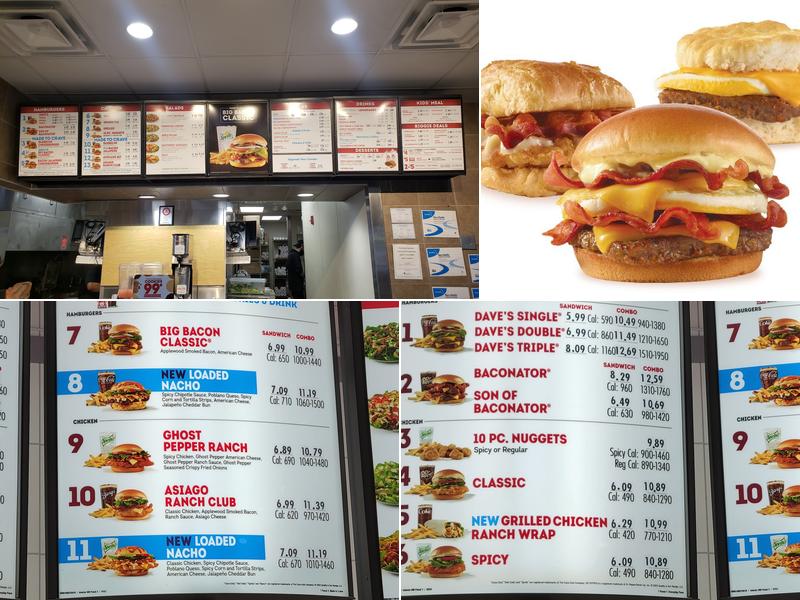 Wendy's Menu