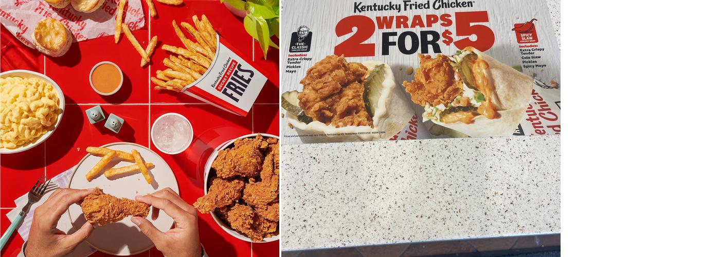 KFC Menu