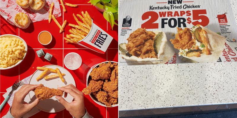 KFC Menu