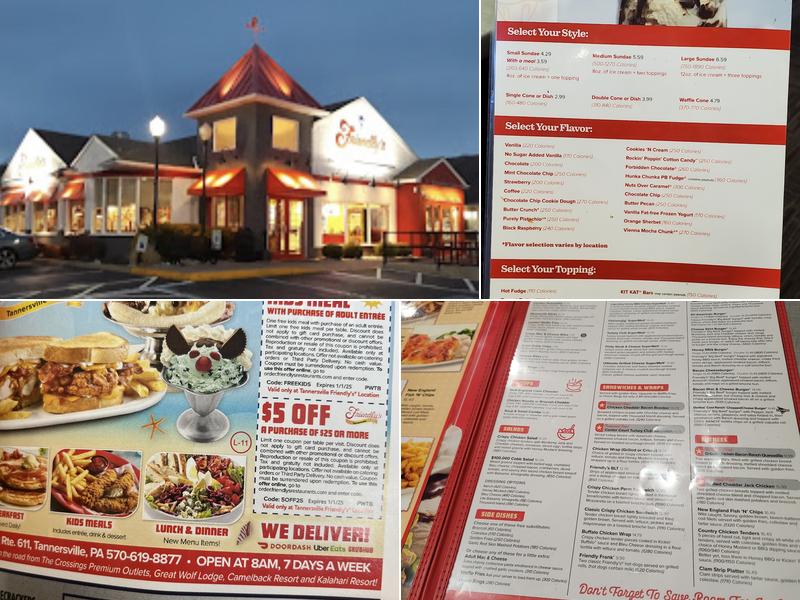 Friendly's Menu