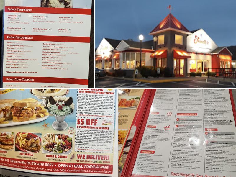 Friendly's Menu
