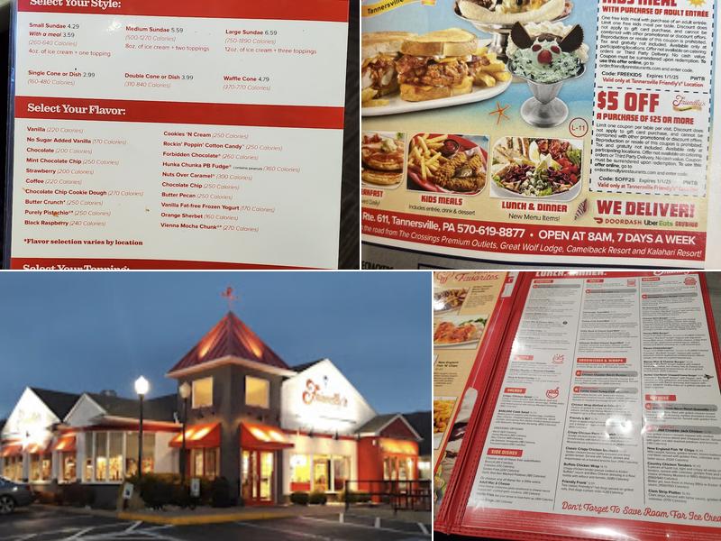 Friendly's Menu