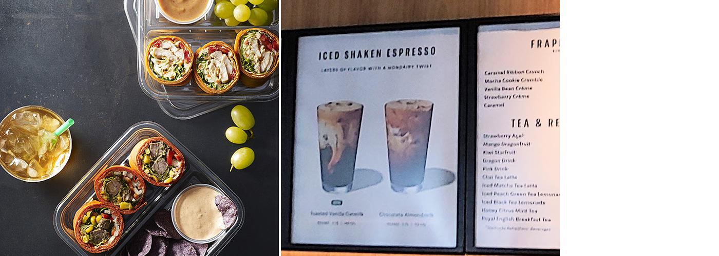 Starbucks Menu