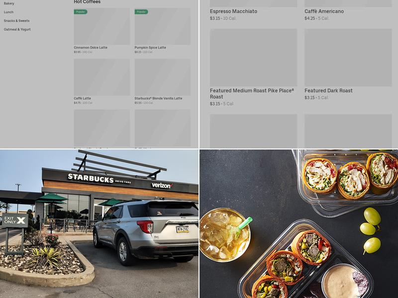 Starbucks Menu