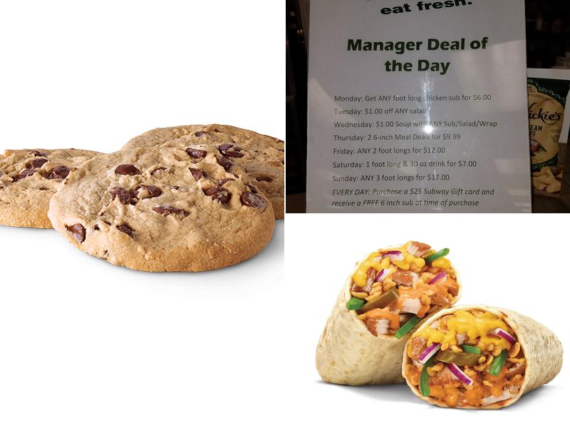 Subway Menu