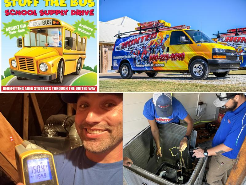 Hunter Super Techs: HVAC, Plumbing and Electrical Services