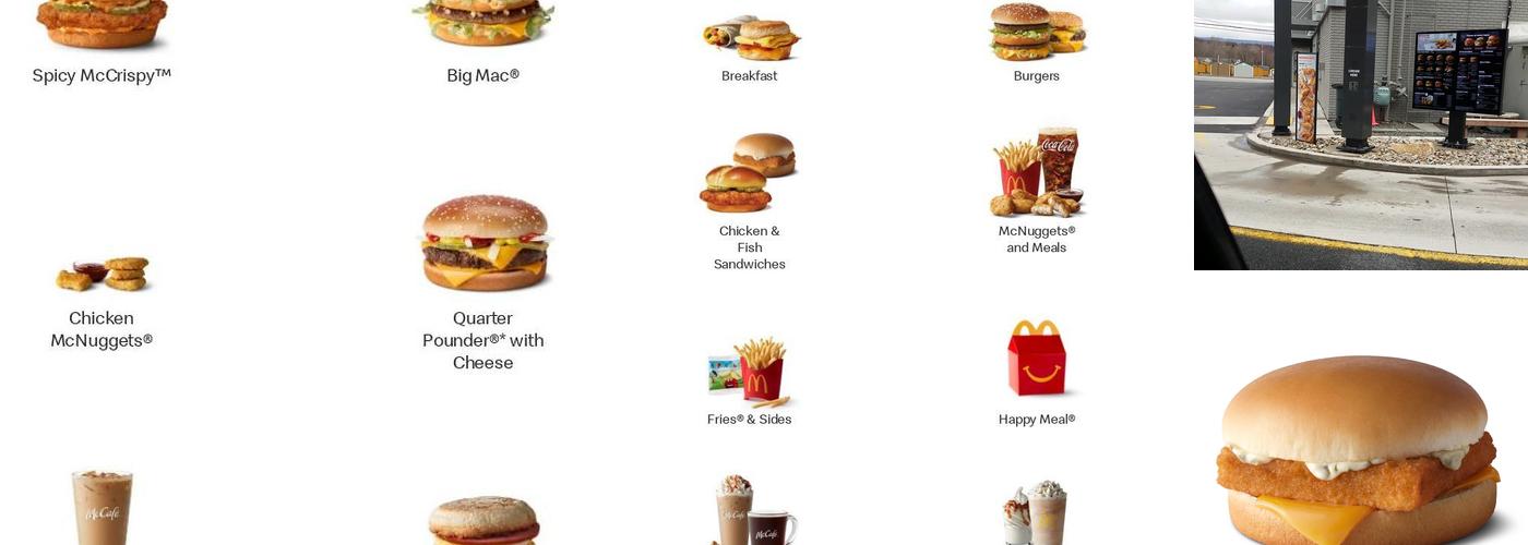 McDonald's Menu