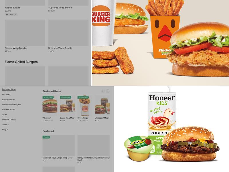 Burger King Menu