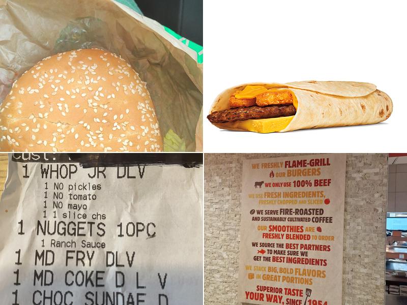 Burger King Menu