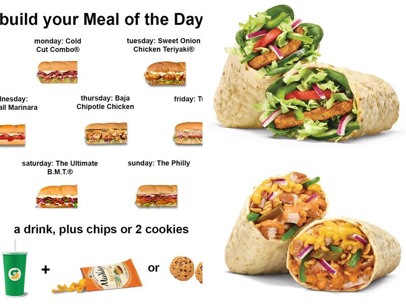 Subway Menu