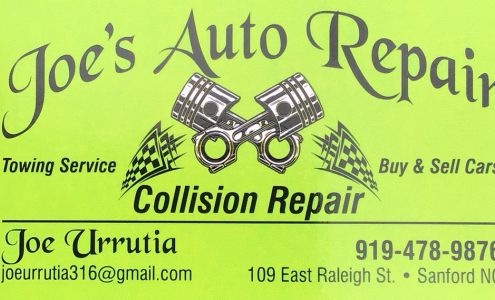 joe's A+ auto repair