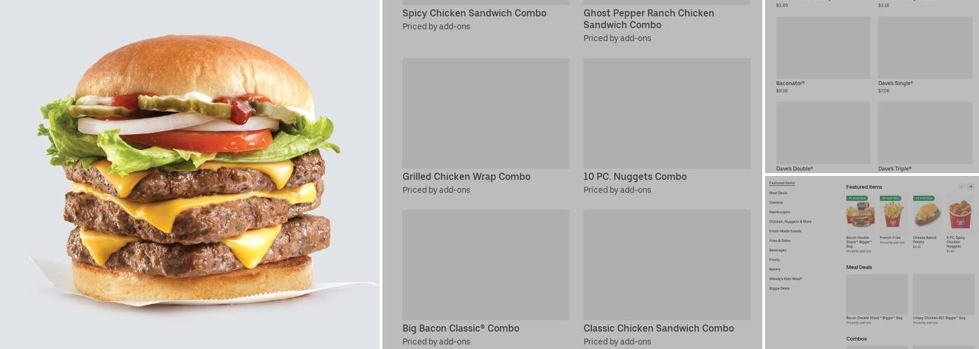 Wendy's Menu