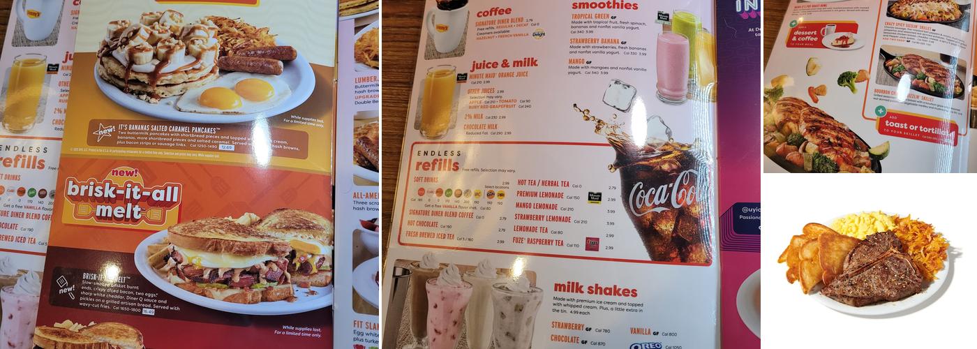 Denny's Menu