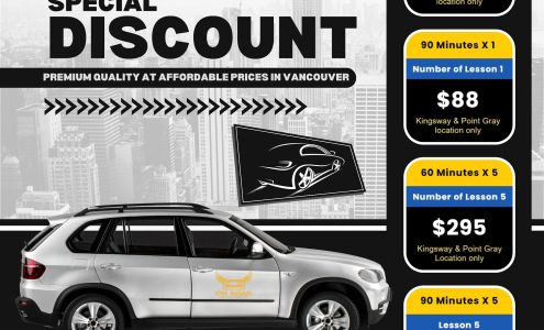 On Road Driving School 1022 Kingsway, Vancouver British Columbia V5V 3E3