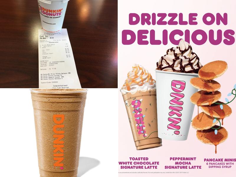 Dunkin' Menu