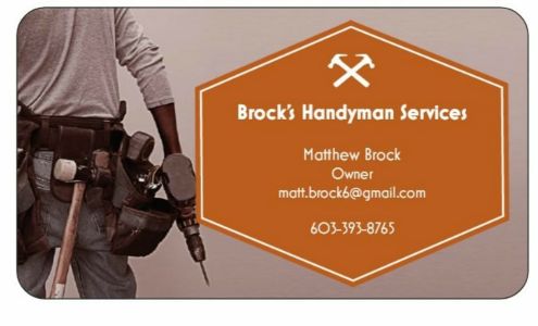 Brock's handyman services