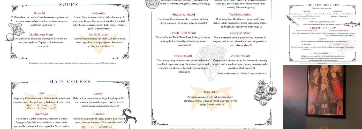 Ordo Menu