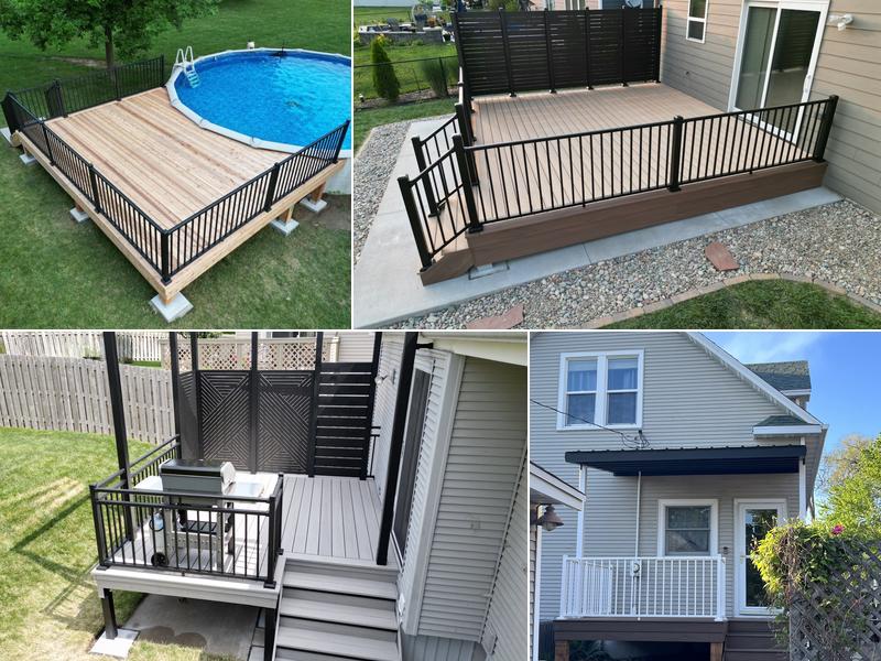 Husker Deck and Patio