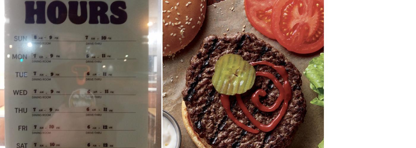 Burger King Menu