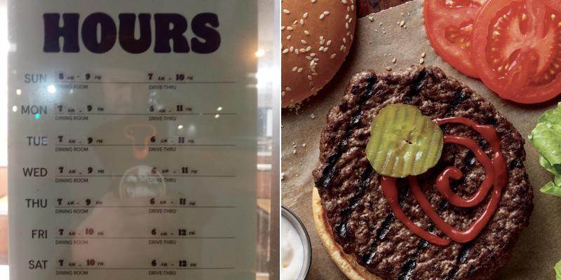 Burger King Menu