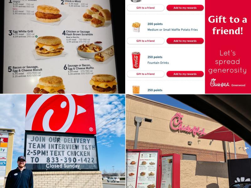 Chick-fil-A Menu