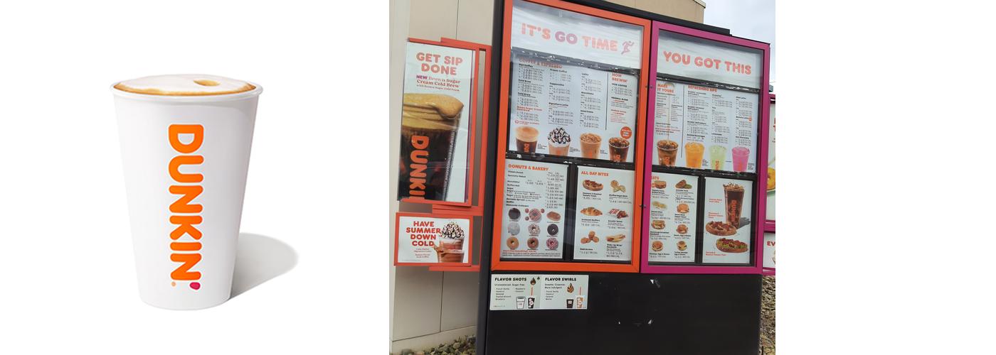 Dunkin' Menu