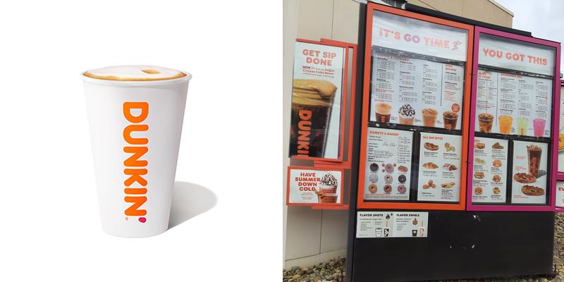 Dunkin' Menu
