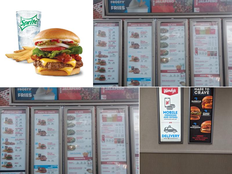 Wendy's Menu