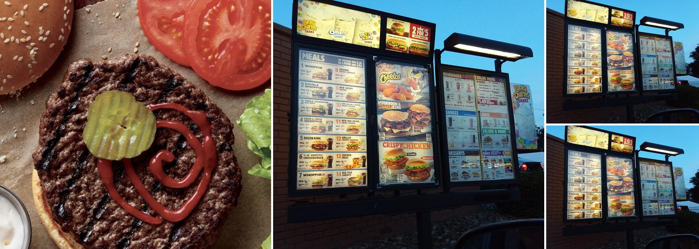 Burger King Menu