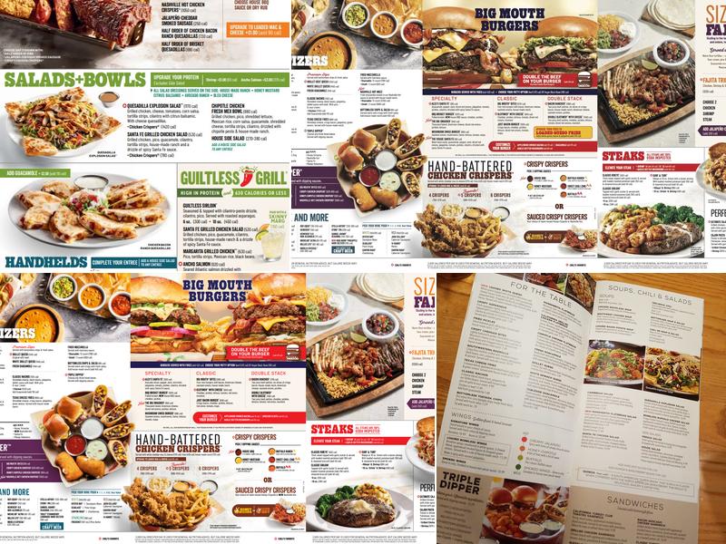 Chili's Grill & Bar Menu