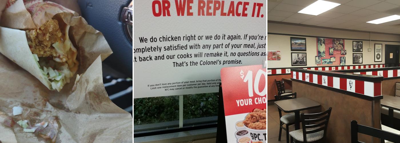 KFC Menu