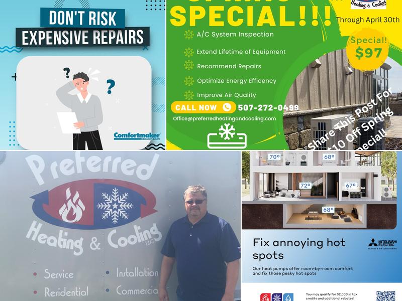 Preferred Heating, Cooling, and Plumbing LLC.