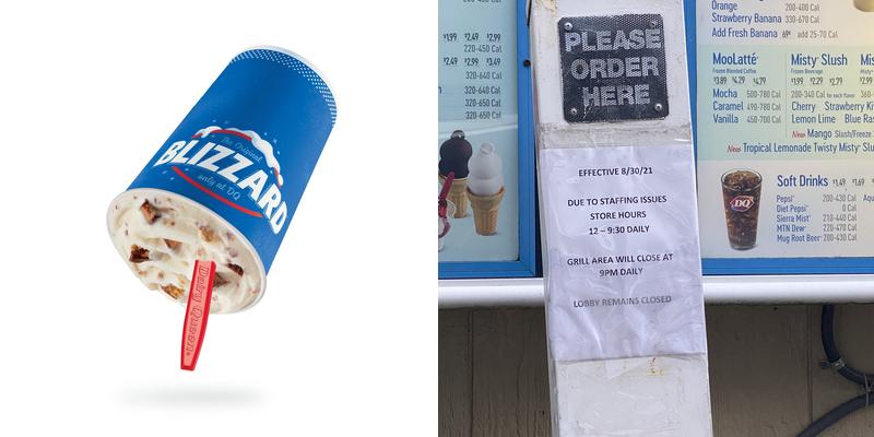Dairy Queen Menu