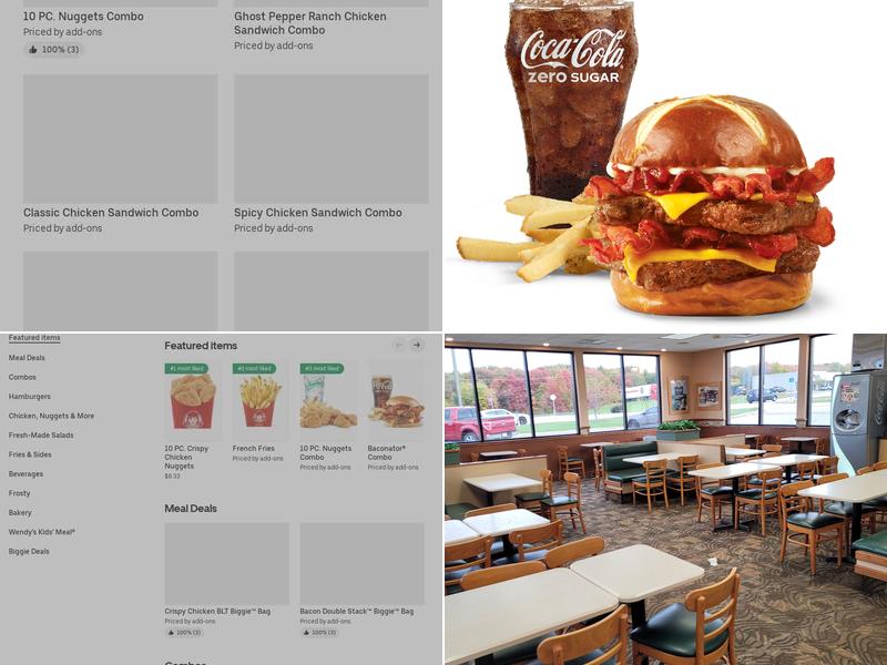 Wendy's Menu