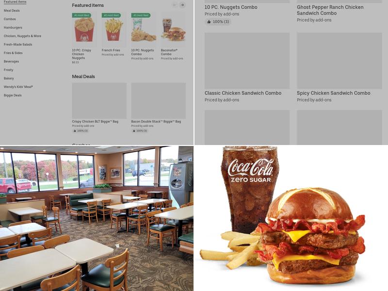 Wendy's Menu