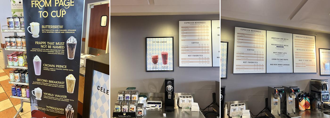 Joe Muggs Coffee Menu