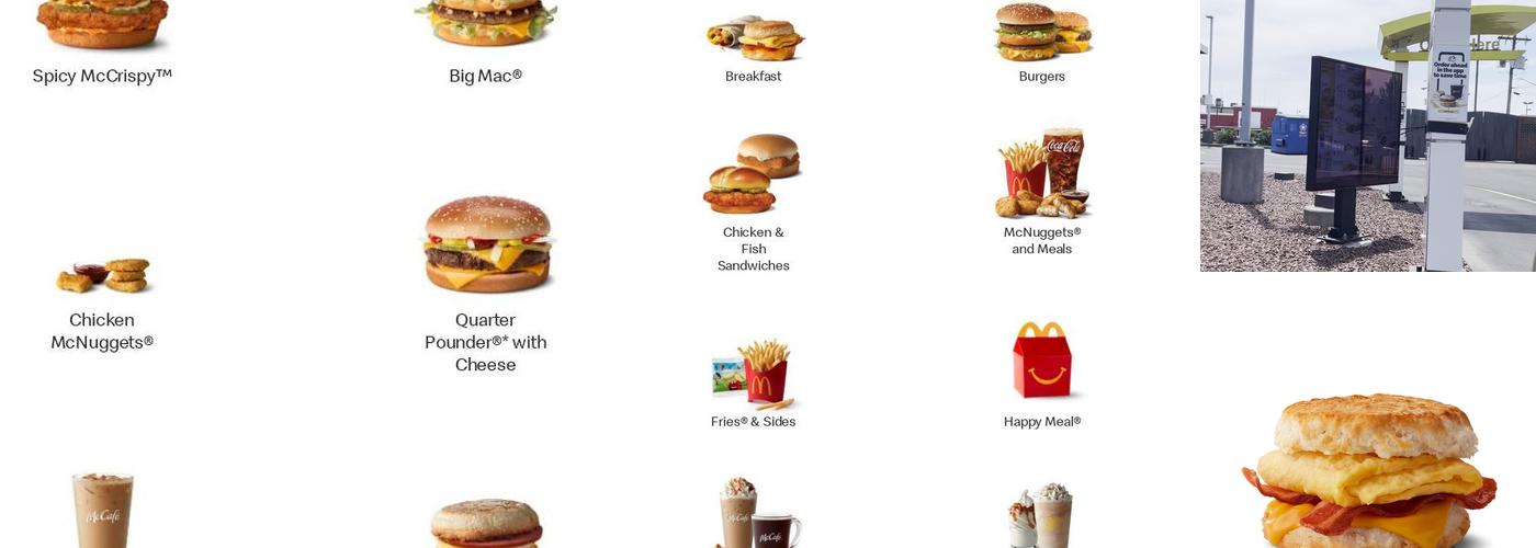 McDonald's Menu