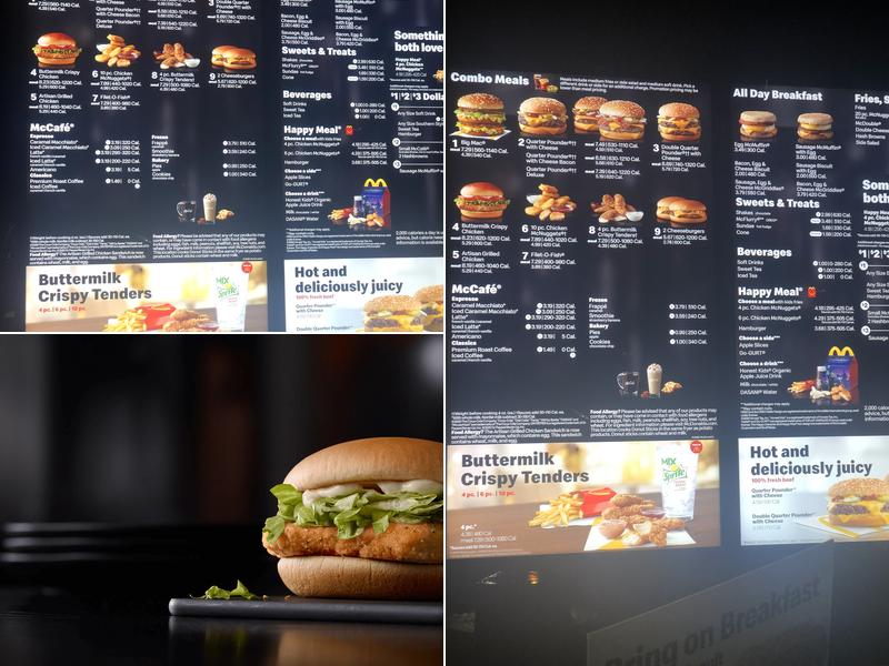 McDonald's Menu
