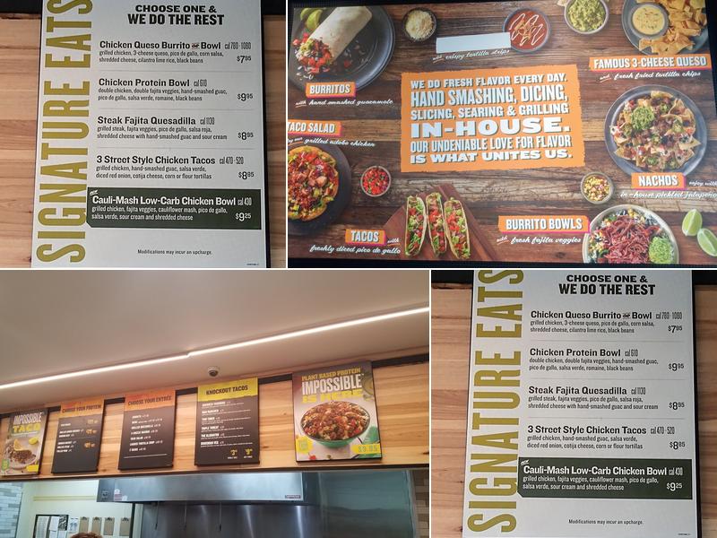 QDOBA Mexican Eats Menu