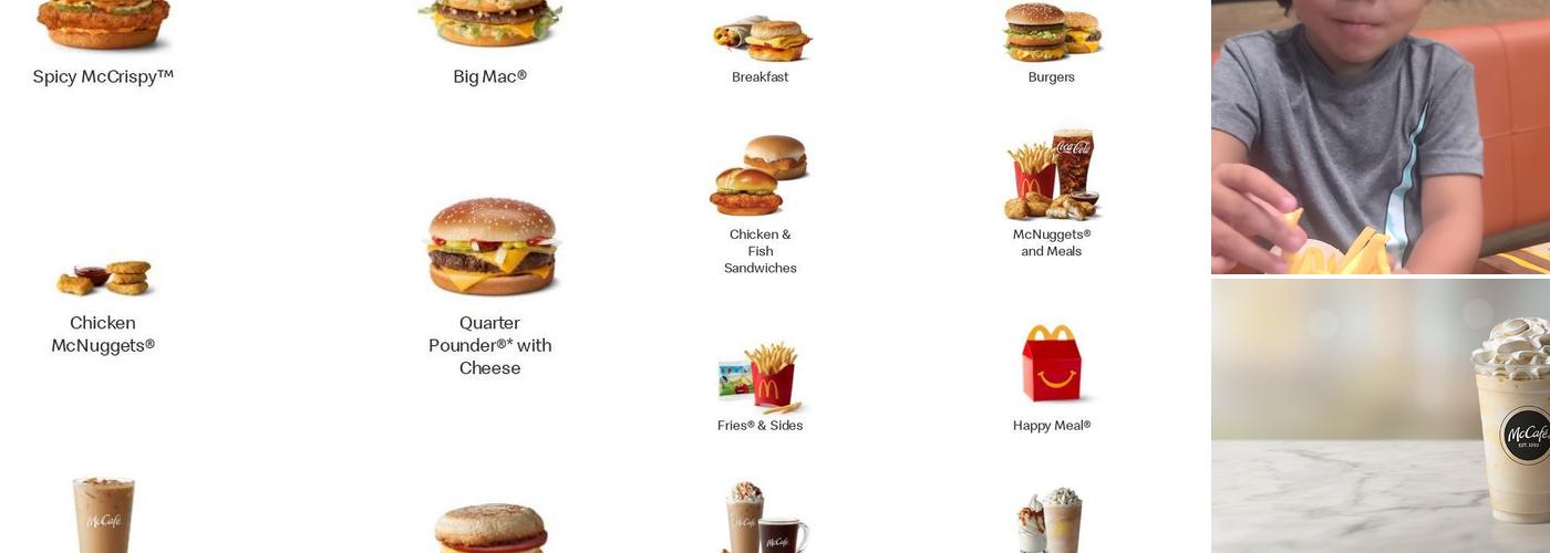 McDonald's Menu