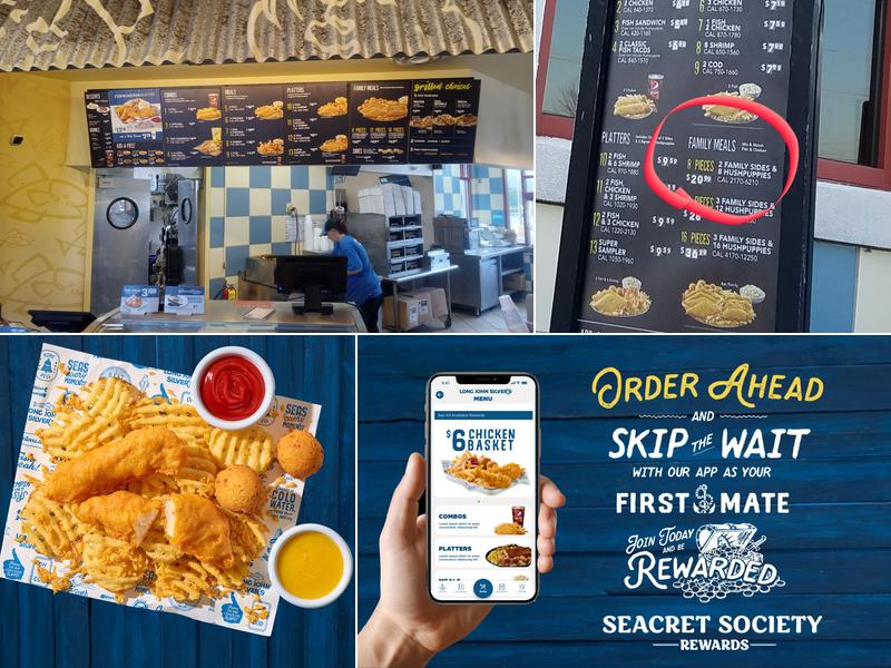 Long John Silver's Menu
