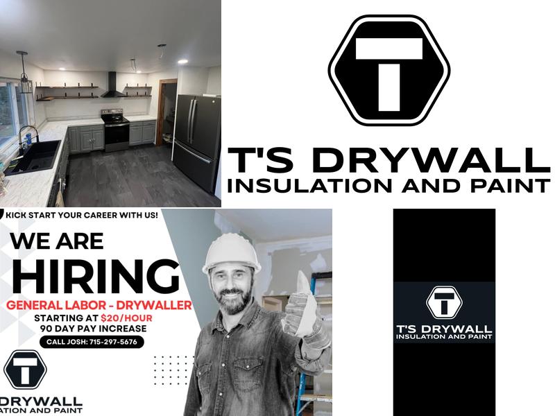 T's Drywall Insulation and Paint