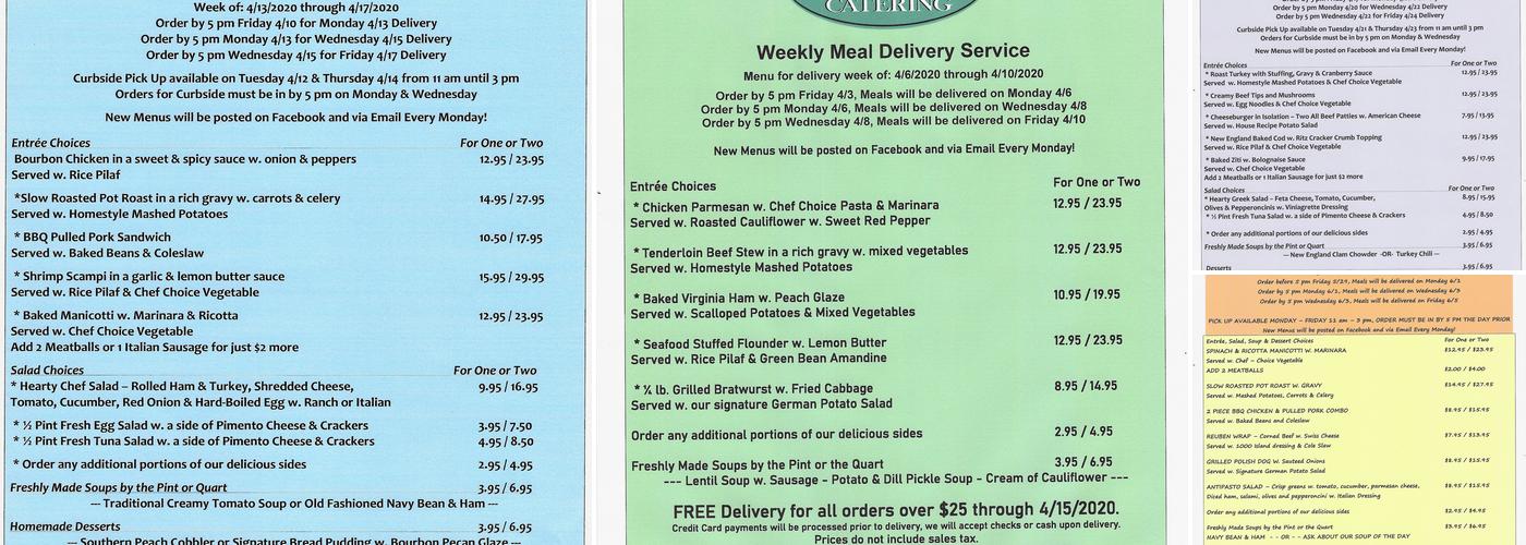 La Hacienda Catering Menu