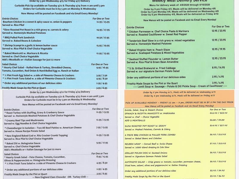 La Hacienda Catering Menu