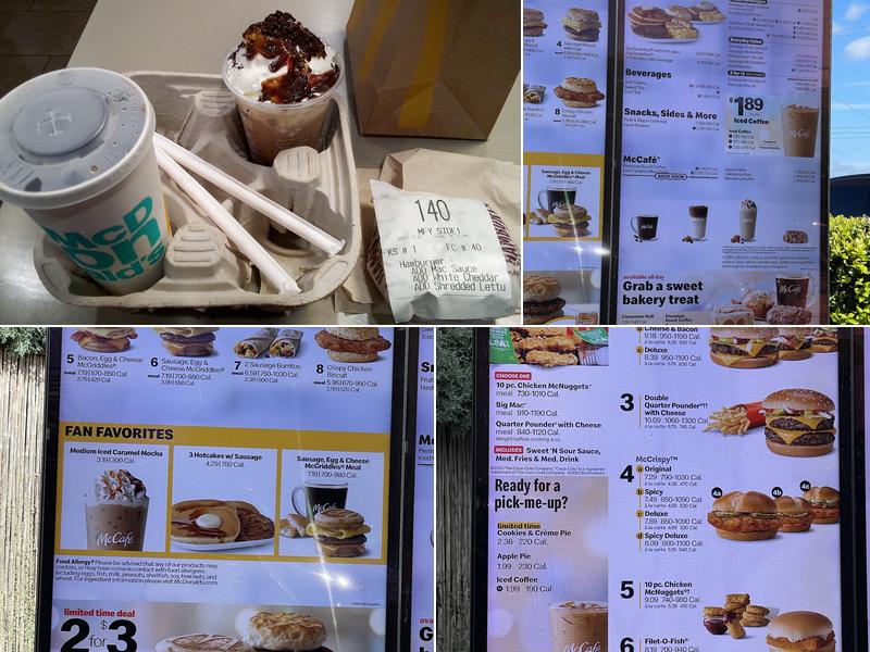 McDonald's Menu